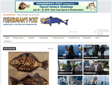 Tablet Screenshot of fishermanspost.com